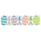 Eureka Easter Gnomes Extra Wide Deco Trim, 72PK 846348 - alternate 2